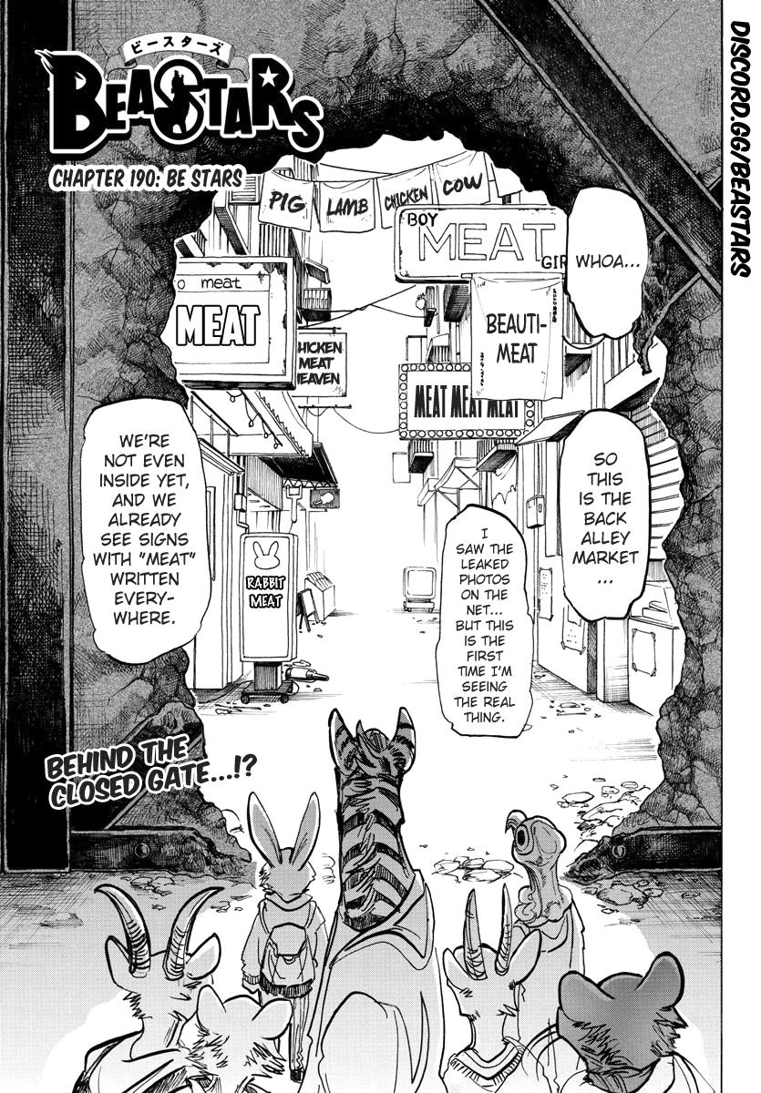 Beastars, Chapter 190 image 01