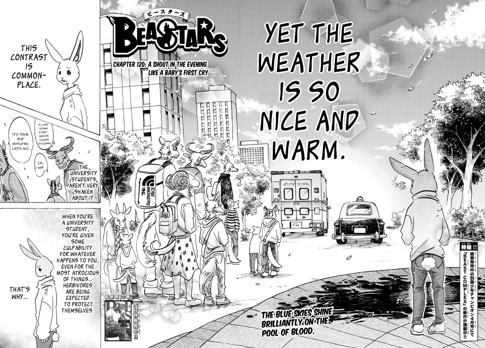 Beastars, Chapter 120 image 02