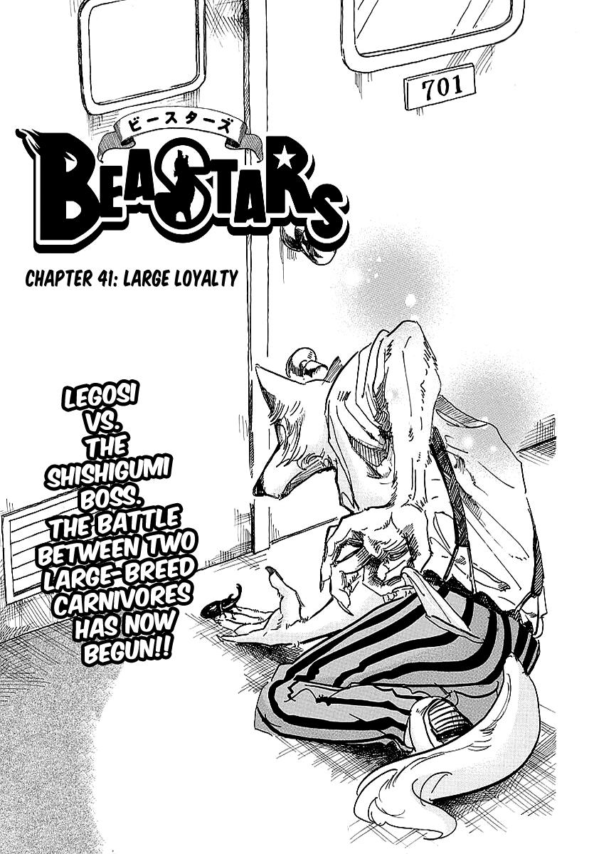 Beastars, Chapter 41 image 01