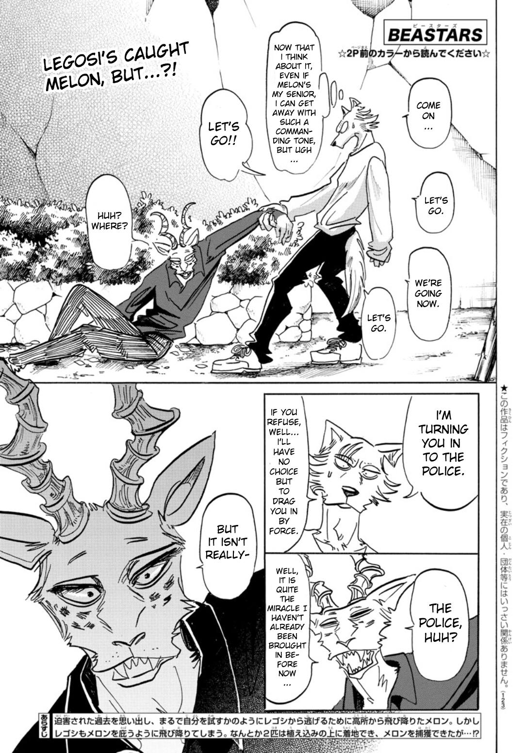 Beastars, Chapter 151 image 01