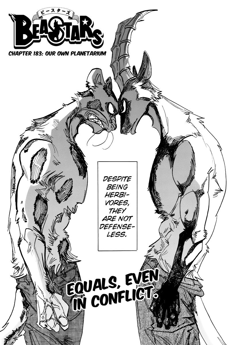 Beastars, Chapter 183 image 01