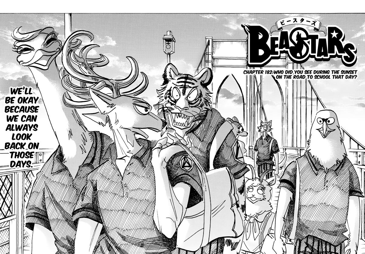 Beastars, Chapter 182 image 01