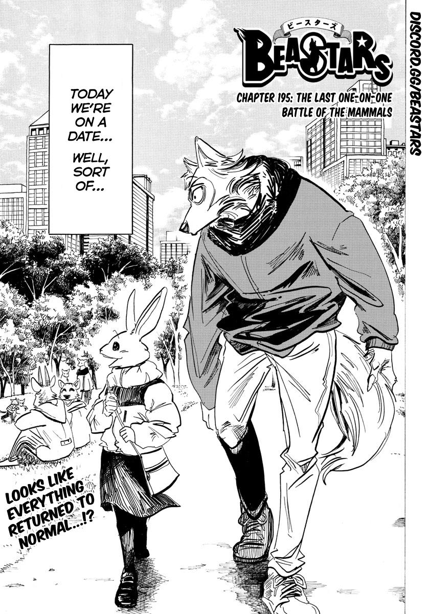 Beastars, Chapter 195 image 01