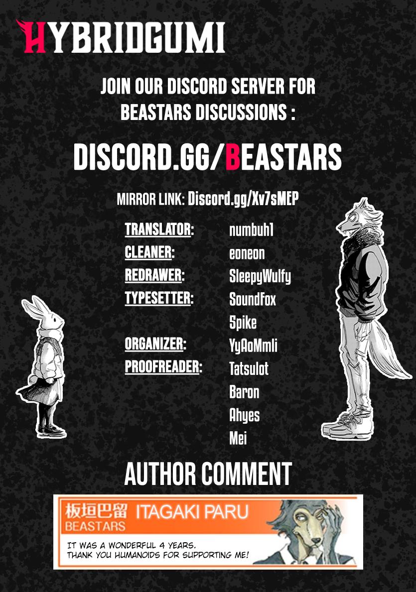 Beastars, Chapter 196 image 23