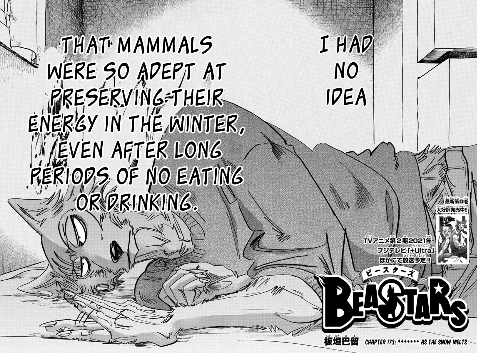 Beastars, Chapter 173 image 02