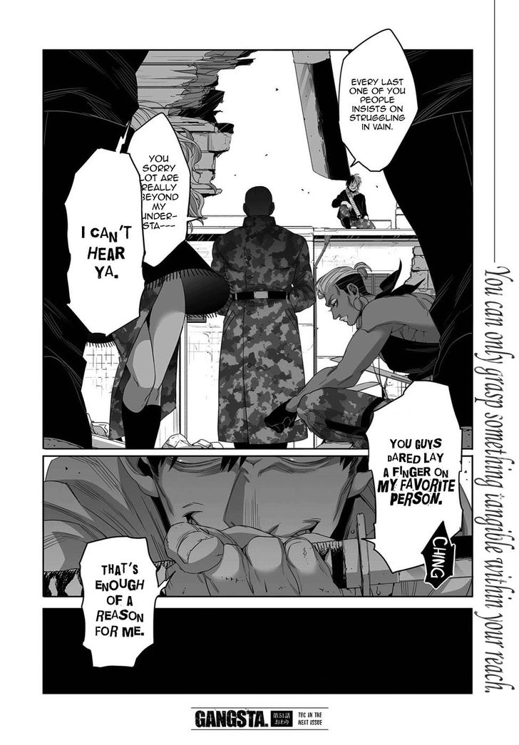 Gangsta, Gangsta, Chapter 49 image 13