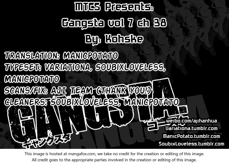 Gangsta, Gangsta, Chapter 38 image 01