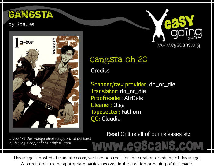 Gangsta, Gangsta, Chapter 20 image 01