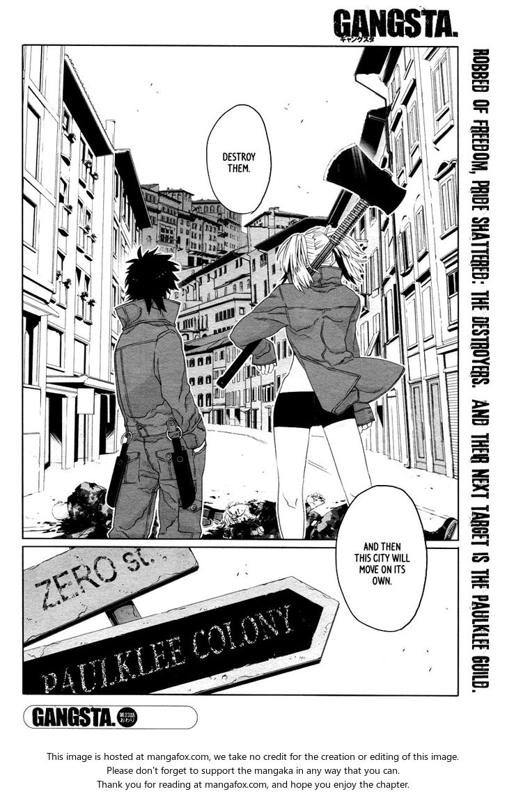 Gangsta, Gangsta, Chapter 23 image 24