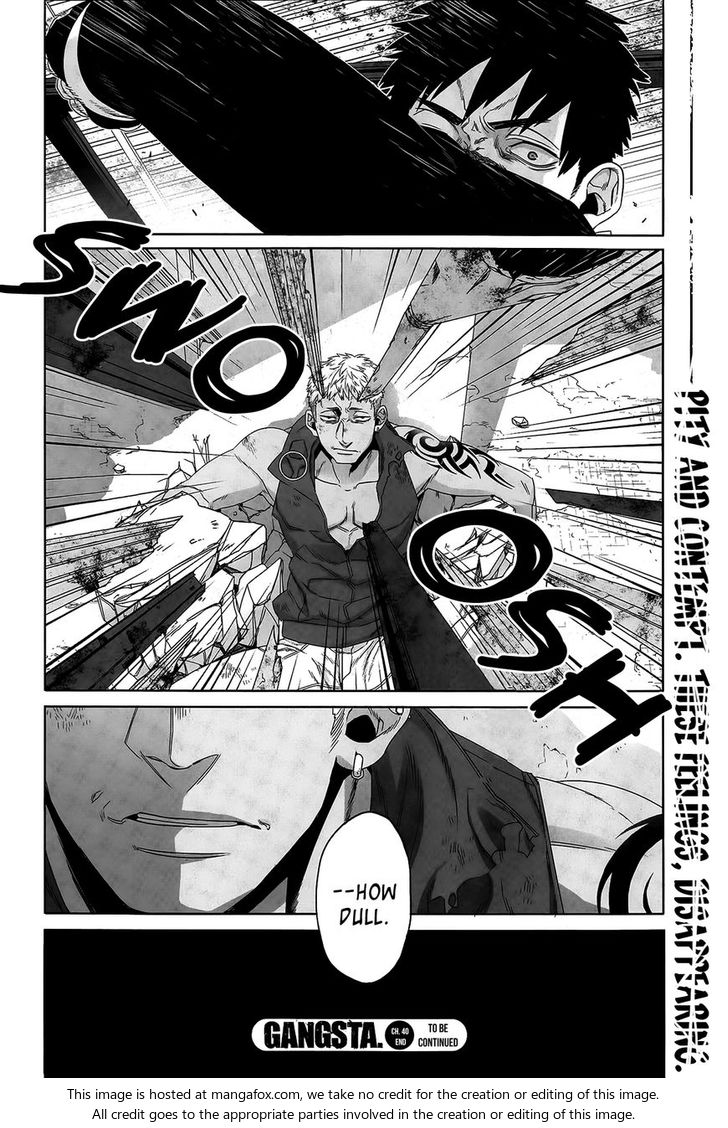 Gangsta, Gangsta, Chapter 40 image 23