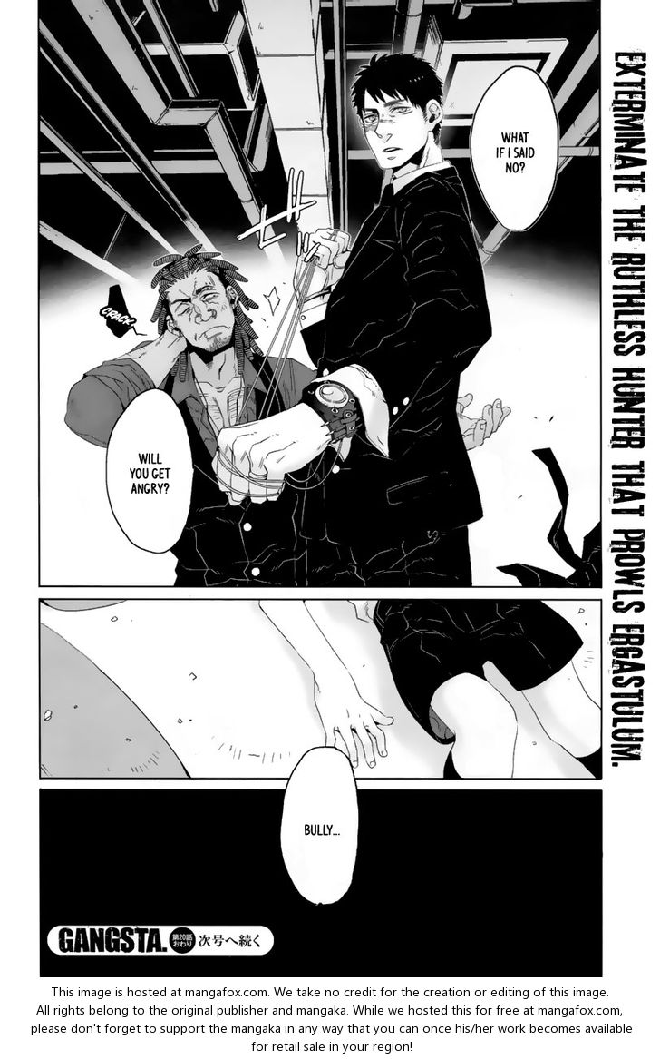 Gangsta, Gangsta, Chapter 20 image 33