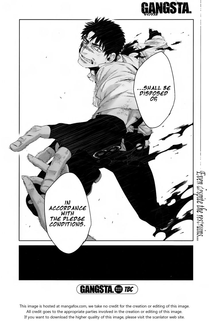 Gangsta, Gangsta, Chapter 44 image 21